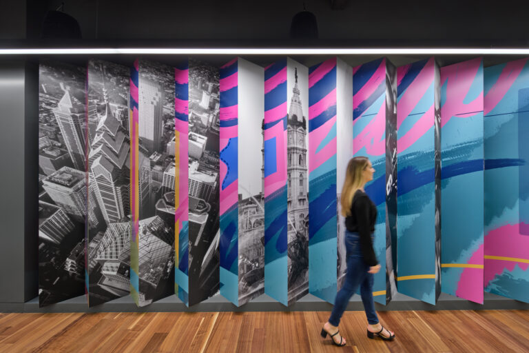 digitally printed wallcovering