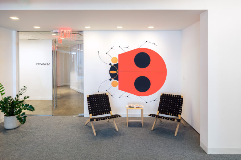 Designtex NY Headquarters lobby entrance